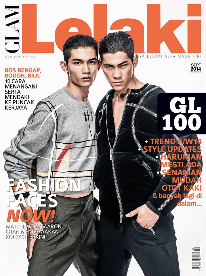 Kami juga memperkenalkan wajah segar fesyen Malaysia, model adik-beradik Aaron Chan dan Matthew Chan menggayakan koleksi terkini.