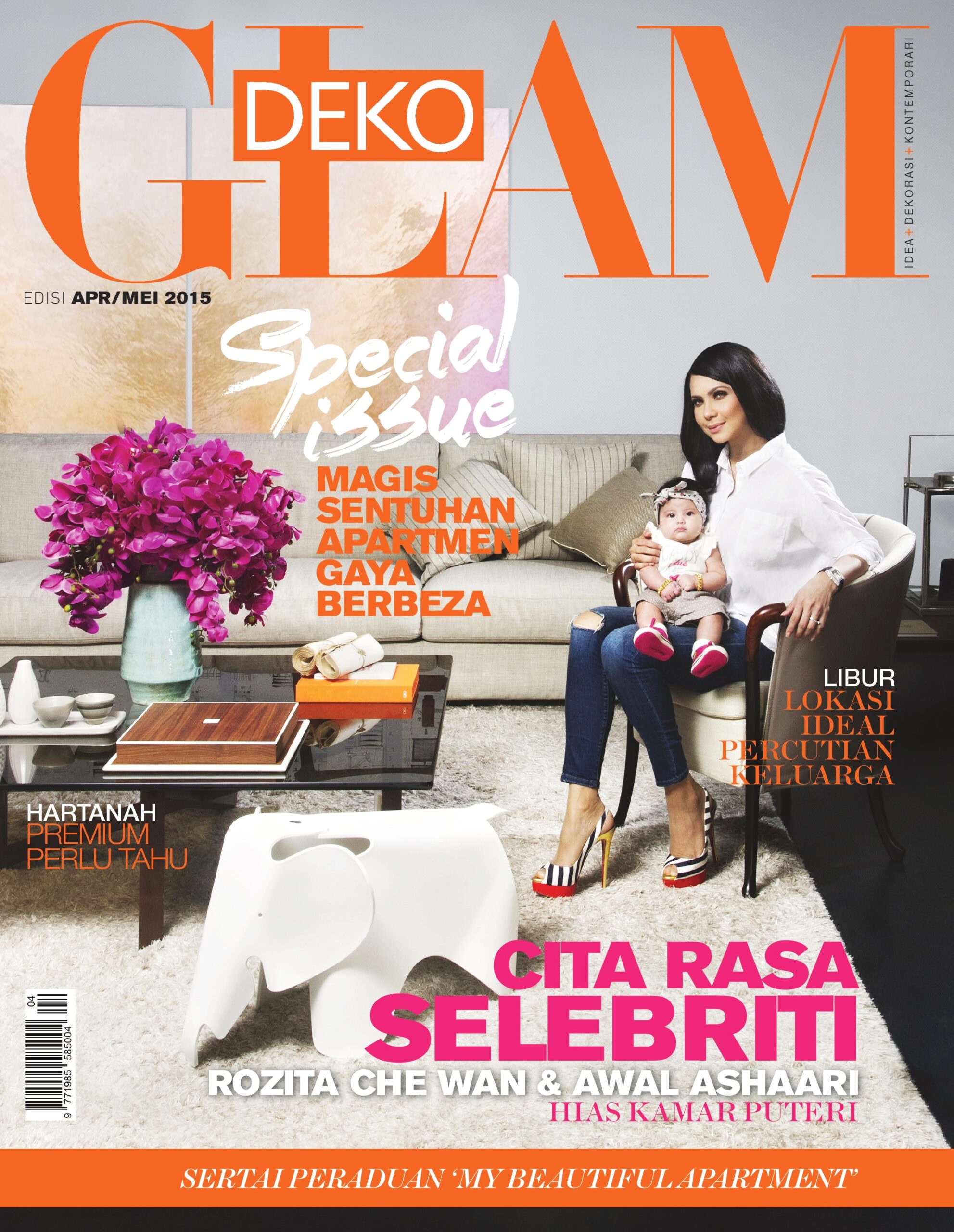 GLAM DEKO cover april cover 2015