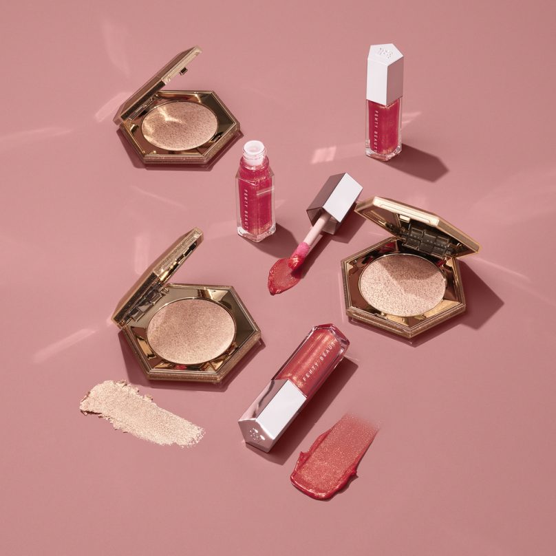 FENTY BEAUTY NEW YEAR GLOW LIP + LUMINIZER SET