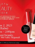Sesi Pengalaman Cantik GLAM Beauty Club X Armani beauty