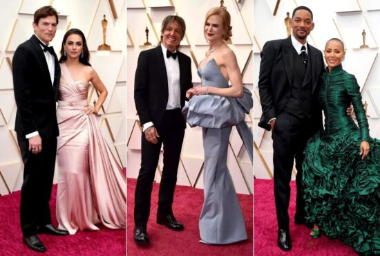 Gaya Terbaik Pasangan Selebriti Di Karpet Merah Oscar 2022