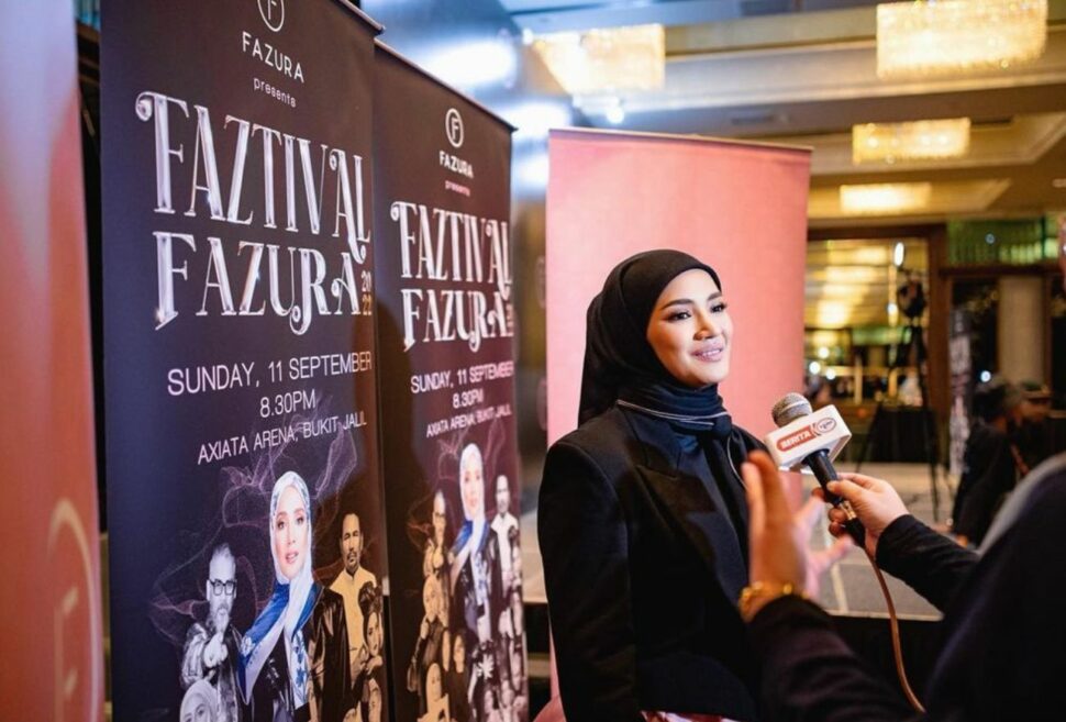 azura anjur konsert pada september ini