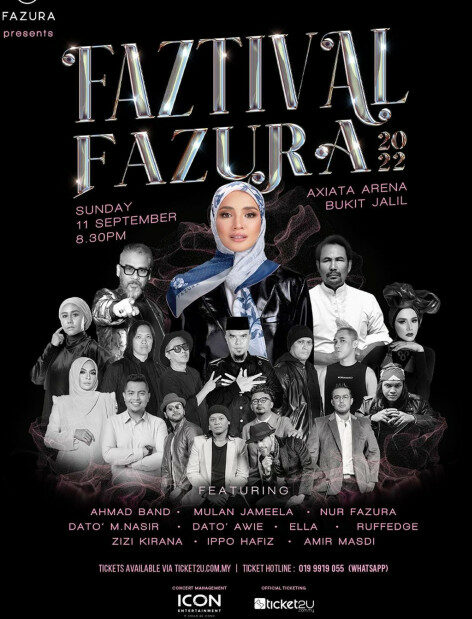 fazura anjurkan kosert pada september ini