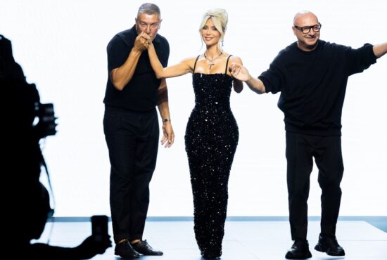 Dolce & Gabbana X Kim Kardashian Di Milan Fashion Week