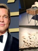 Pameran Pertama Brad Pitt Sebagai Pengukir Arca