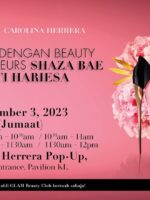 Sesi pengalaman wangian GLAM Beauty Club X Carolina Herrera Good Girl