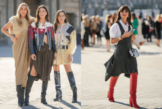 Over-The-Knee Boots Menjadi Pilihan Fesyen 2023