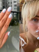 Trend Kuku Musim Panas Blueberry Milk Nails