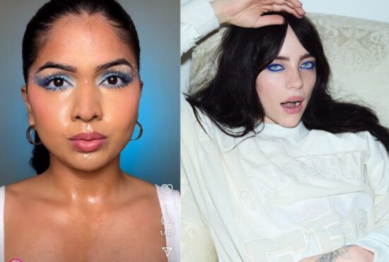 Trend “Blue Makeup” Billie Eilish Viral di Instagram, Anda Patut Cuba!