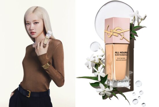 YSL Beauty Lancar All Hours Glow Foundation Bersama Rosé