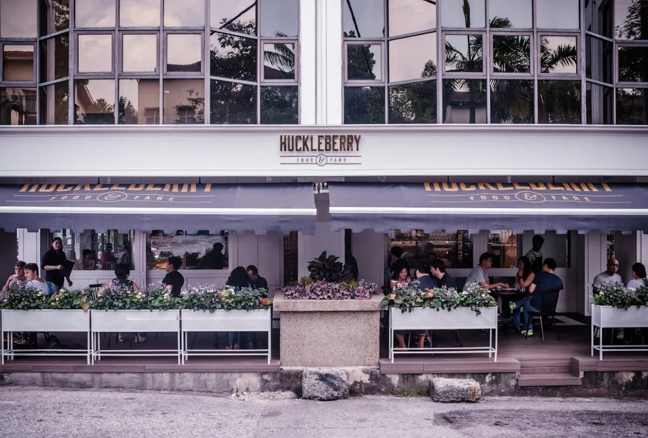 kedai sarapan pagi Huckleberry