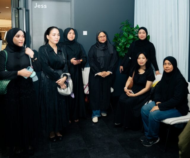 sesi sauna therapy dan ice bath GBC Love Wellness 2025 di Rise & Plunge