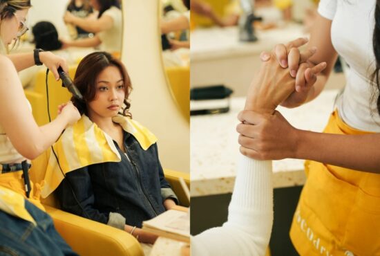 sesi dandan rambut GBC Love Wellness di COCOdry