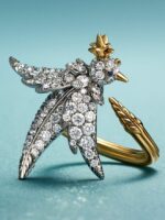 Bird on a Rock by Tiffany