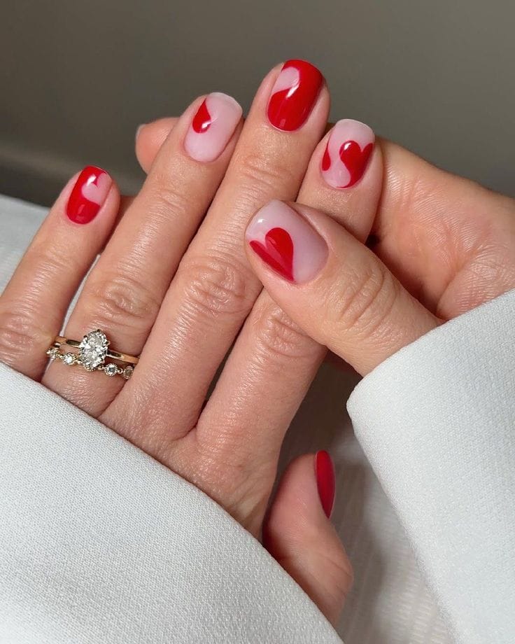 Mismatched Nails