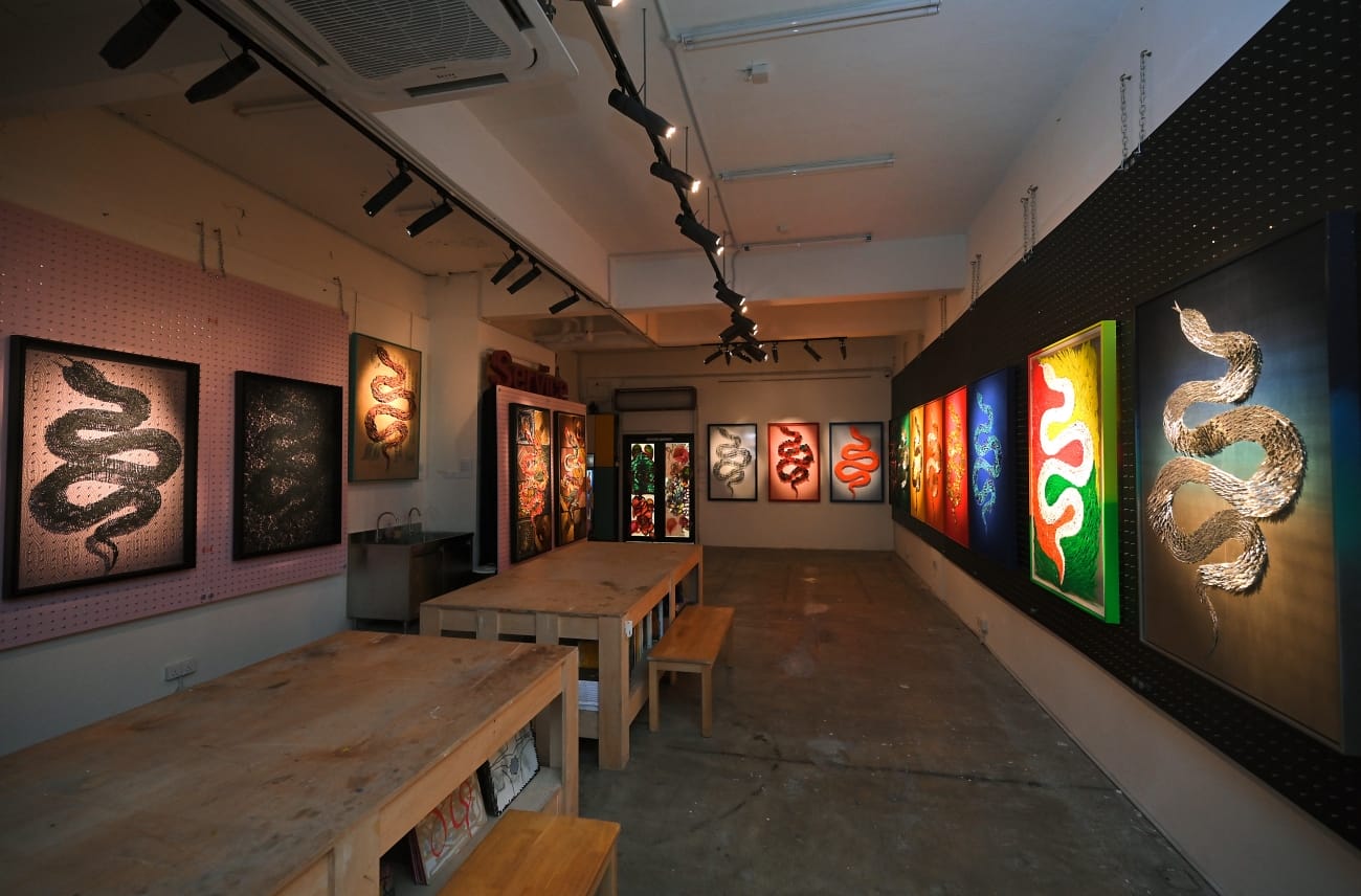 pameran Bernard Chandran MYTH Creation