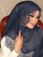 Tudung Lace Sentuhan Akhir Lebaran 2026